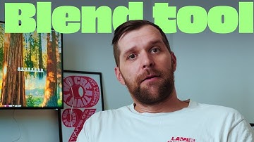 The effect that ruined a generation of designers. The Blend Tool