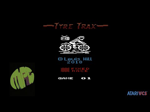 Tyre Trax (Atari 2600) - The new Atari VCS - Mockduck Plays Games