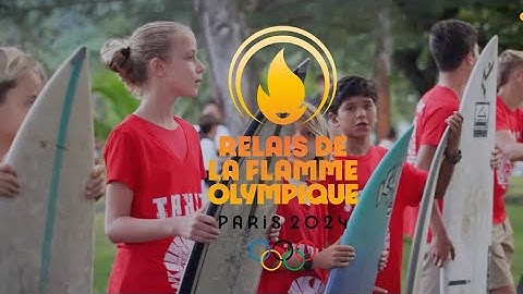 Paris 2024 - Relais de la flamme olympique à Tahiti : retour en images