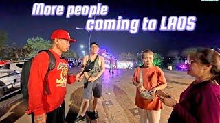 Download Lagu The biggest street food / Lao food festival at the Mekong riverside  MP3