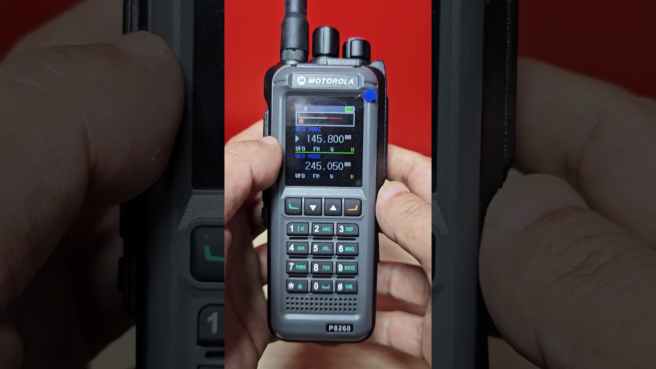 วิธีบันทึกช่อง Memory  Motorola P8260