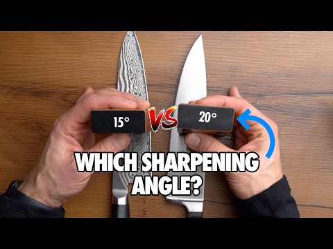 The Correct Japanese Knife Sharpening Angle