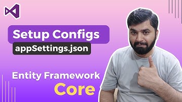 How to set connectionstring from appSettings.json EntityFrameworkCore