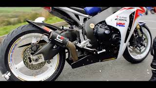 CBR1000 Fireblade Racefit Exhaust Sound & Flyby