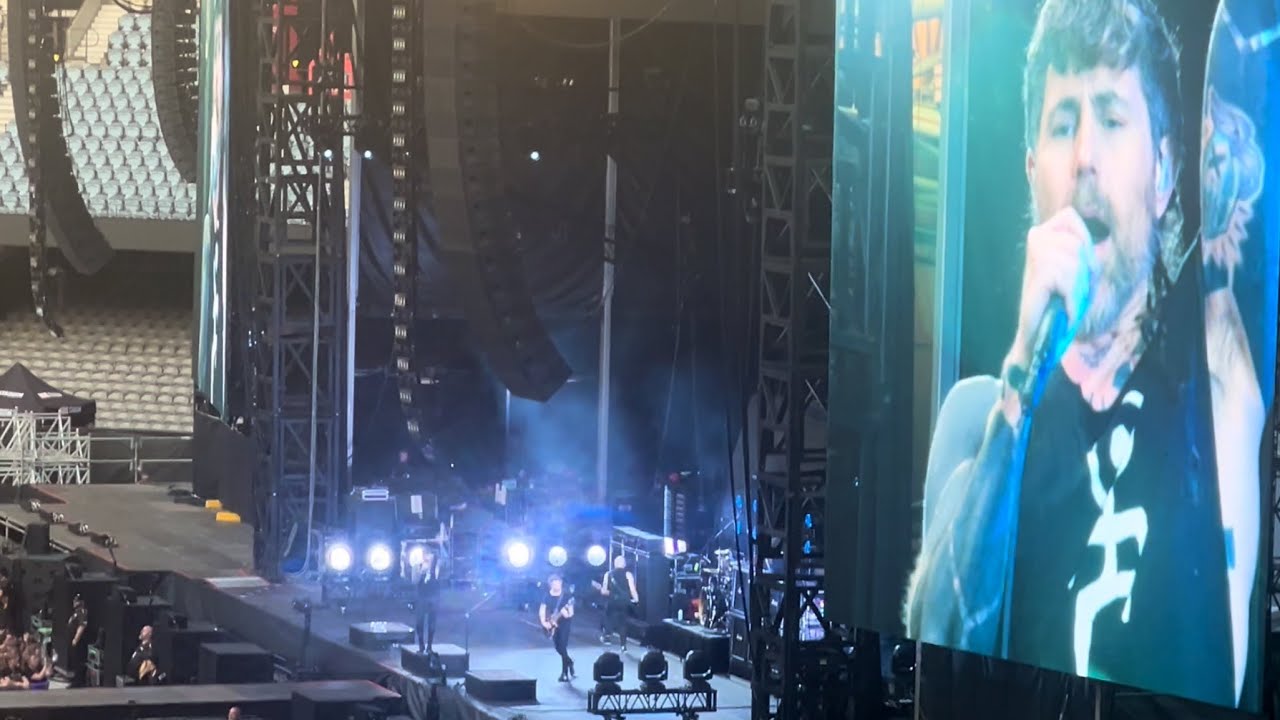 AFI - Miss Murder, live in Melbourne, March 1 2025 opening for Green Day Decemberunderground