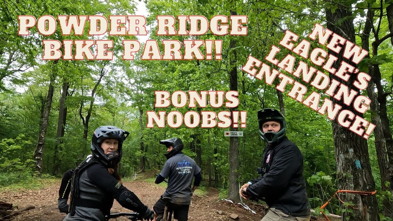 Powder Ridge New Eagles Landing entrance! Muddy, leisurely ride 5/25/25 ...