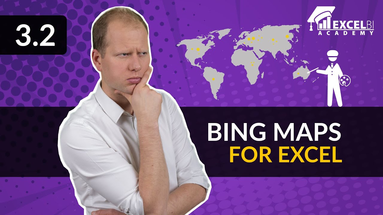 3.2 Bing Maps for Excel [Reporting on maps in Excel & Power BI | Free ...