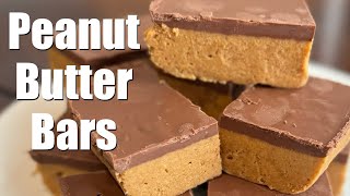How I Made The Best Peanut Butter Chocolate Bars