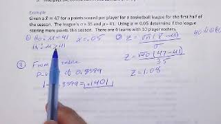 MAT 147 Module 6 Part 2 Z test