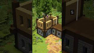 Minecraft house tutorial #shorts #minecraft