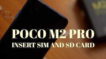 Poco M2 Pro: Insert SIM and SD Card [Hindi]