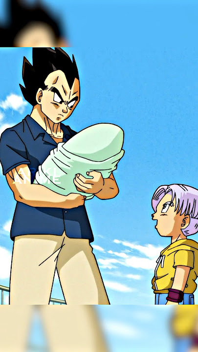 Vegeta Holds Bulla For The First Time❤️ (dbs edit) #dbsedit #dbedit #dbsedits