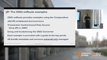 OSGi enRoute for R7 – getting started the easy way! | EclipseCon Europe 2018