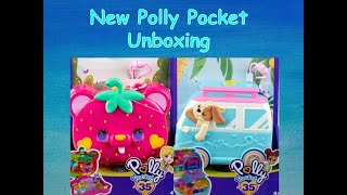 New Polly Pocket Compacts  Polly Pocket 35th Anniversary unboxing