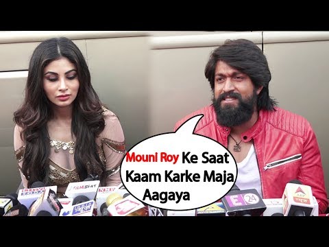 south-movie-actor-yash-funny-hindi-speech-with-mouni-roy-at-gully-gully-me-phirta-hai