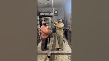 Kaleido railing fabrication technical work #myfabricate #youtube #sorts #video #creator # reels ￼￼￼