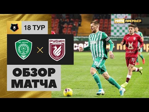 30.11.2019 Ахмат - Рубин - 1:1. Обзор матча