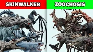 Skinwalker Animal vs Zoochosis Animal Fitness Level Compared