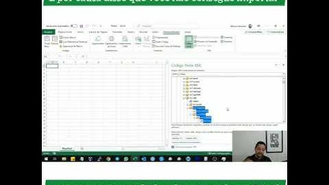 É por causa disso que você não consegue importar corretamente os dados do seu xml pro Excel