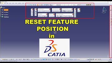 CATIA V5 - Reset Toolbars to Default