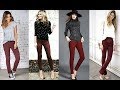 Outfits Idea con tus Pantalones Vinotinto - Moda Tendencias 2018/2019!!!