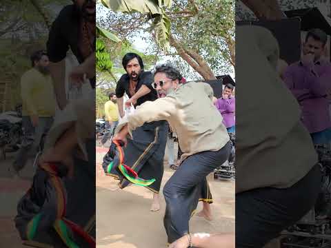 Here is the BTS of Irumudi Kattu ❤‍🔥 | Irumudi | Ravi Teja | Shiva Nirvana | G V Prakash | #YTShorts