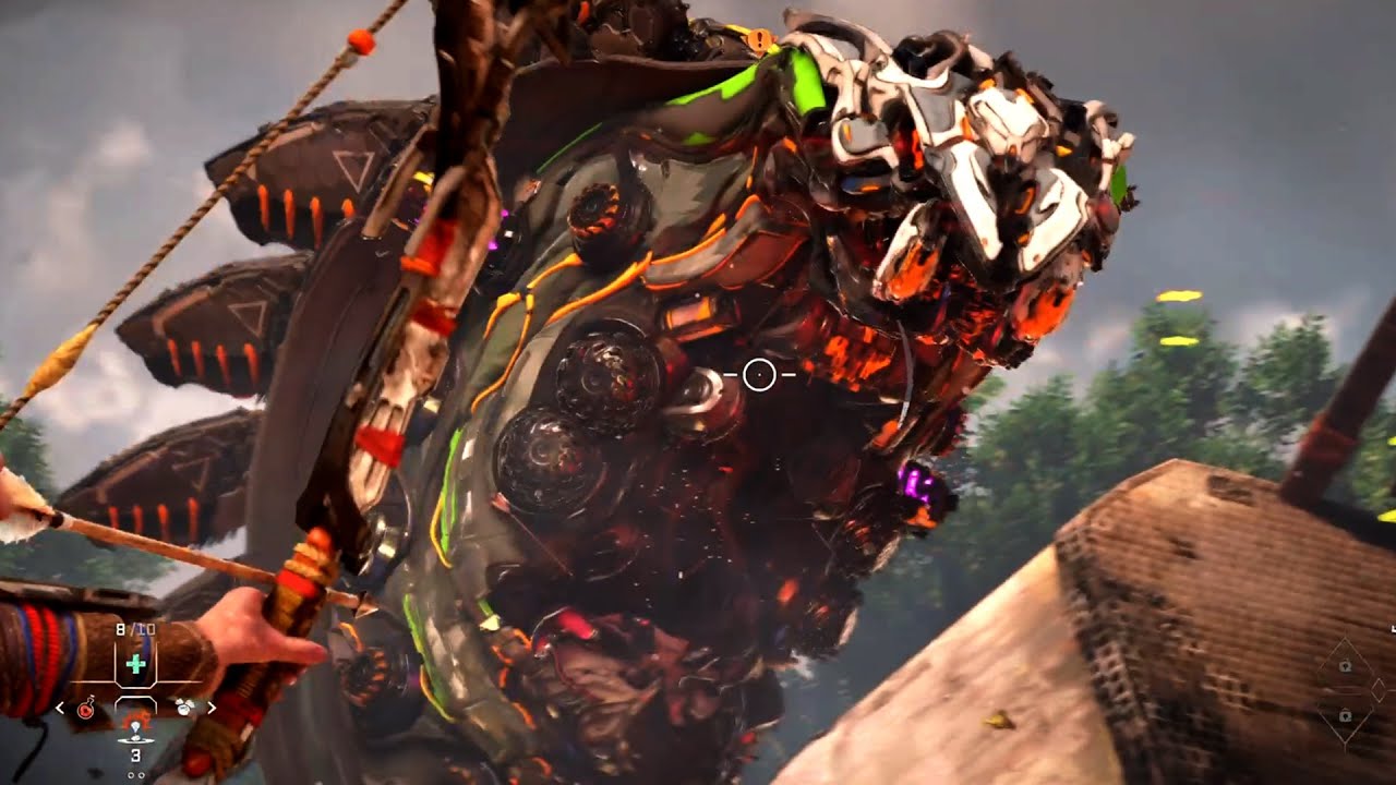 How to Kill Slitherfangs in Horizon Forbidden West ( Ultra Hard )