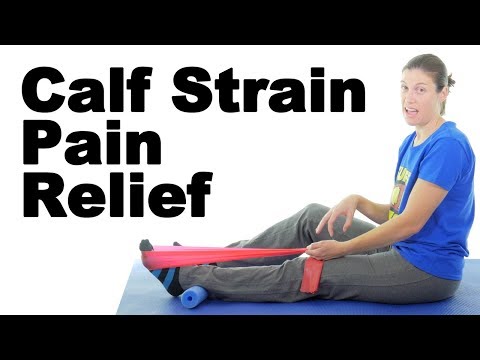 Calf Pain or Strain Stretches & Exercises - Ask Doctor Jo