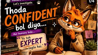Confident log loud nahi hote 😎