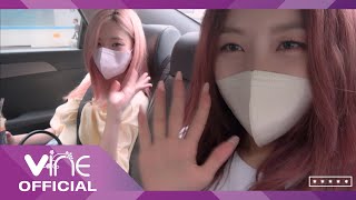 [JINNY x MINJI V-LOG] 우당탕탕 휴가 VLOG⛸🍔☕ | (ENG SUB)