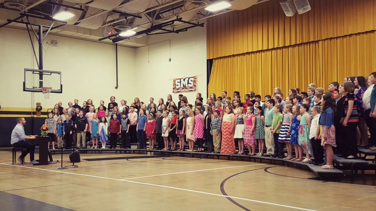 Sedalia middle school 5th grade music program. YouTube
