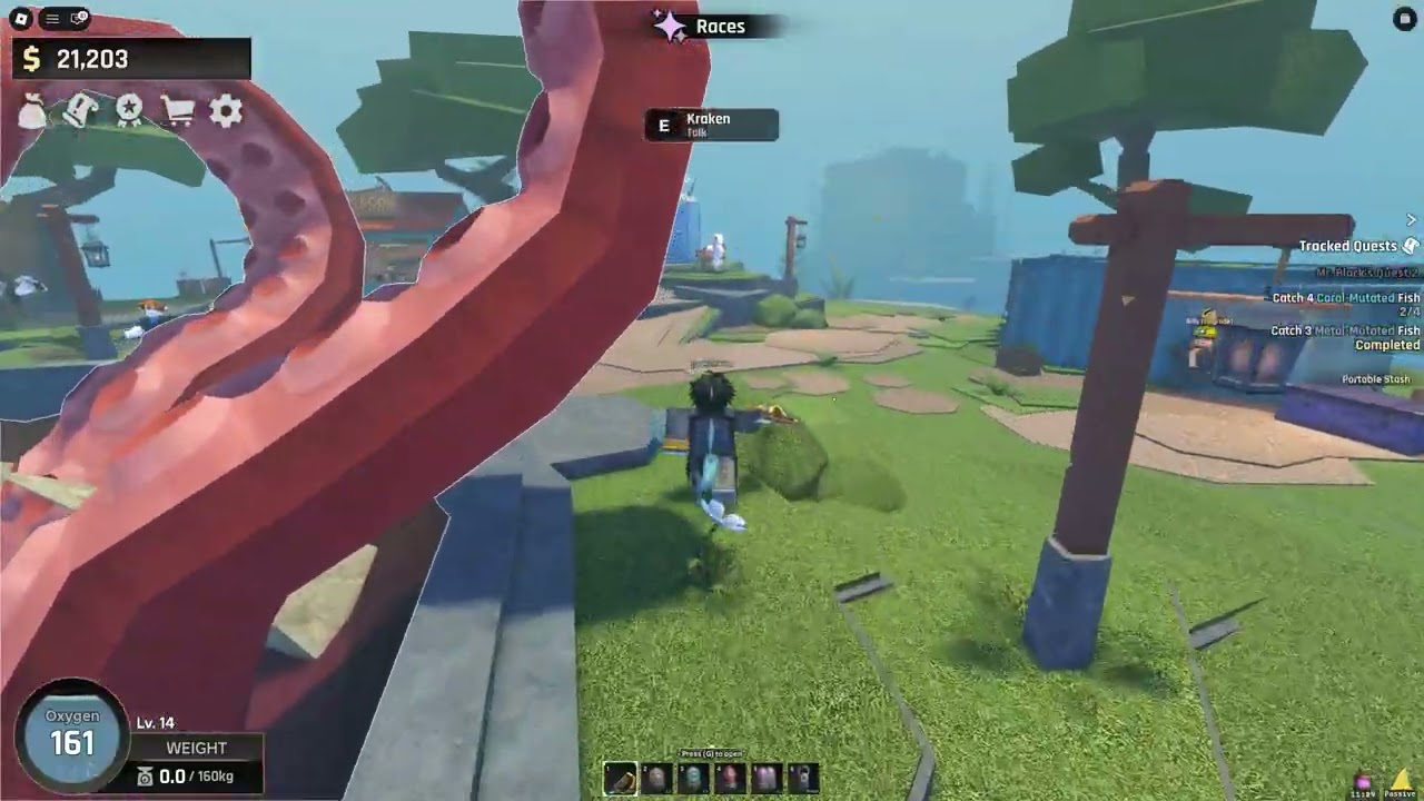 Roblox Abyss Completing Marcus's quest line and a new gun