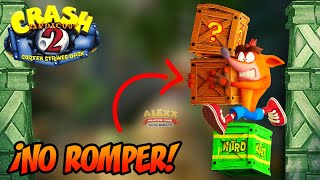 ¡Si rompo una caja el video termina 2! - Crash Bandicoot 2 | ALEXX Player One