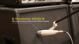 5150 Recto Cab Sennheiser Md421 Modern Ii Vs. Vintage N Ab Test