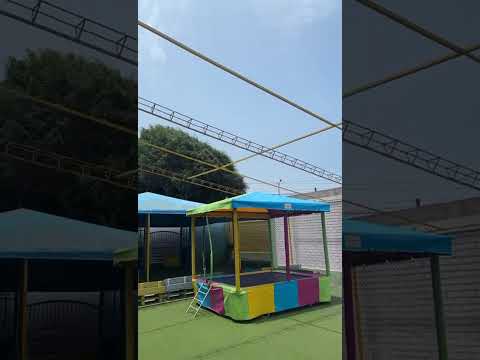 Vídeo: cobertor de patio escolar en lona PVC