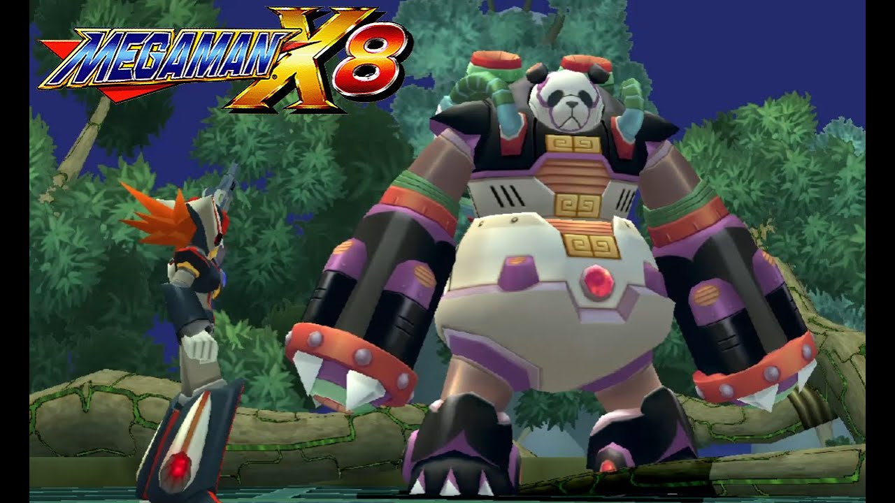 Mega Man X8 Bamboo Pandamonium - YouTube