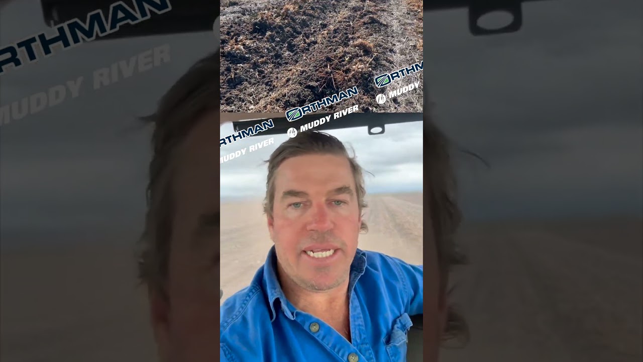 Michael Hockey from Spring Ridge, NSW with the Orthman Stalk Puller - Working at 18kph