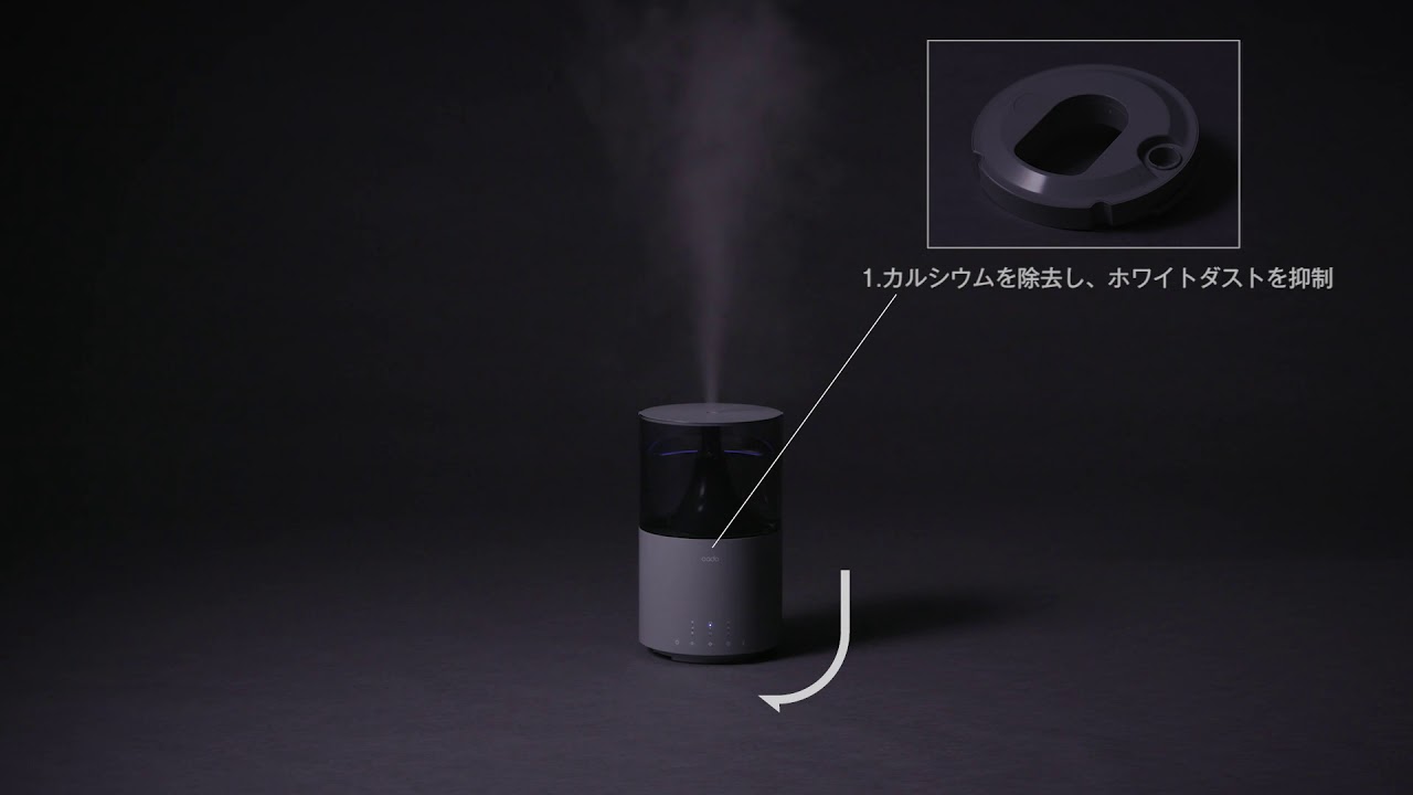 21年版 おしゃれな加湿器を探してみました デザインだけでなく機能も進化しています ブランクハウス