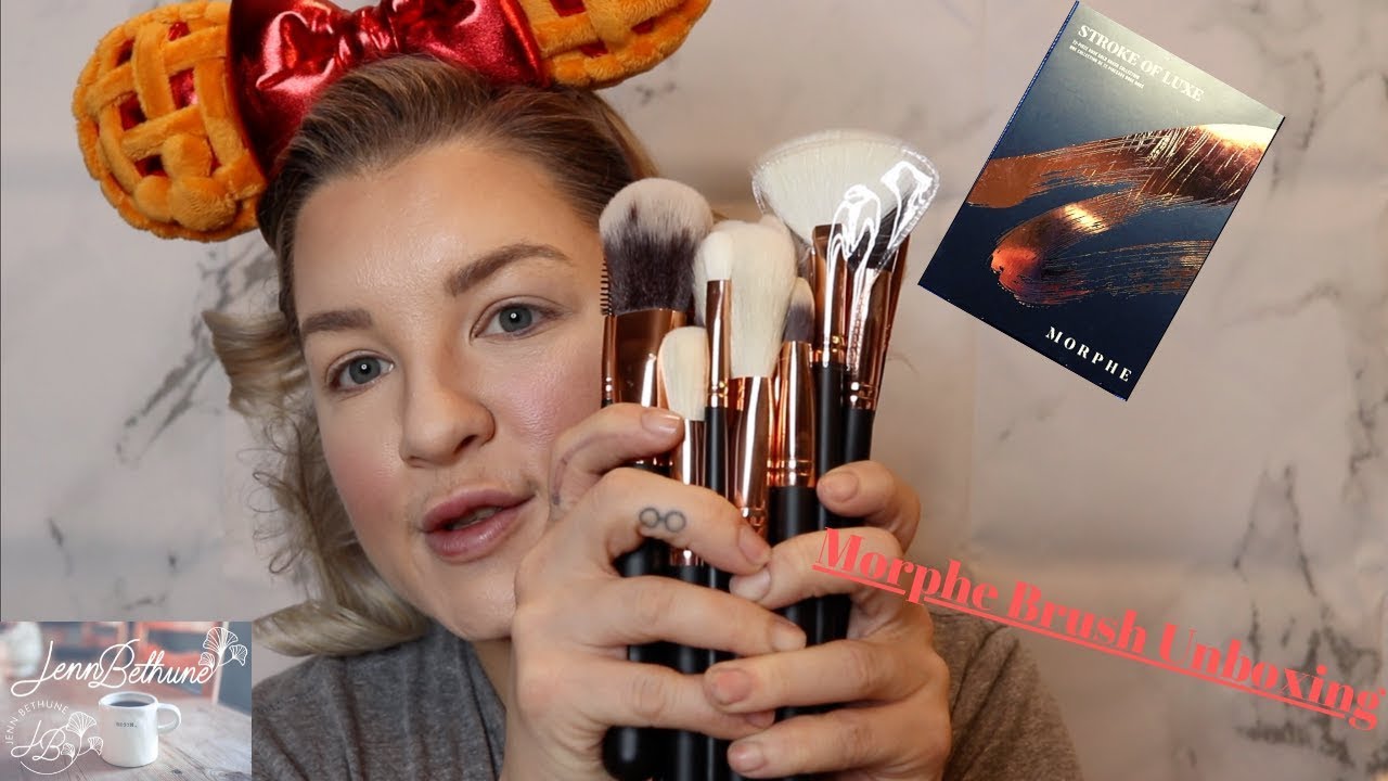 Morphe Stroke Of Luxe Brush Set Unboxing