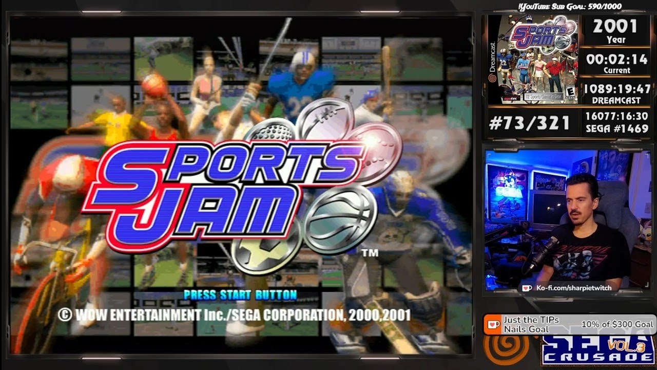 Sega Dc Juego Genérico Sports Jam Sega Dreamcast