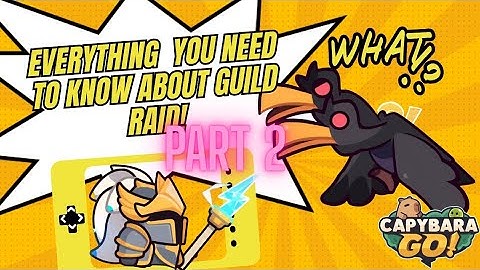 Maximize Your Damage vs Guild Boss in Capybara Go! (Advanced Guide & Tips)