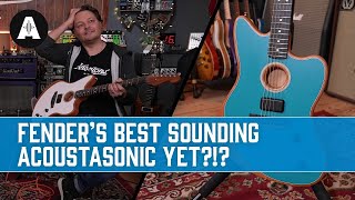 The NEW Fender Acoustasonic Jazzmaster - Their Best Sounding Acoustasonic Yet?