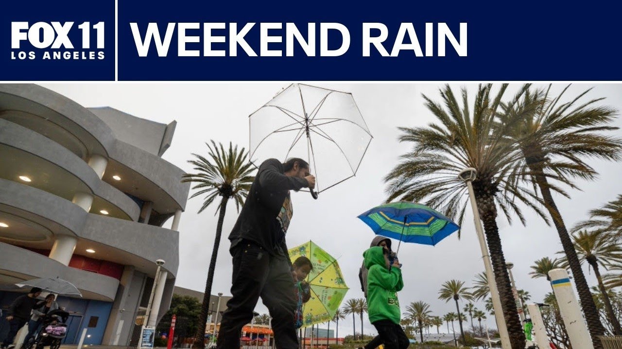 SoCal braces for weekend storm - YouTube