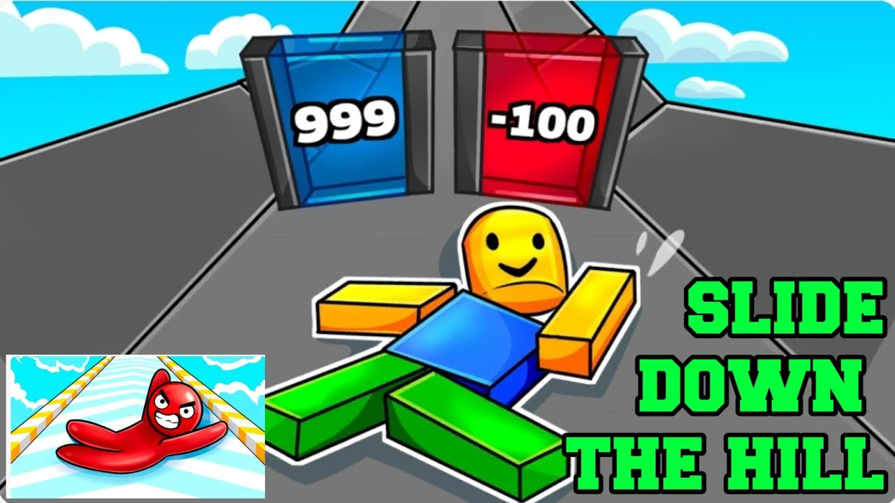 Slide down a hill (Adventure Obby) in Roblox 🔥 