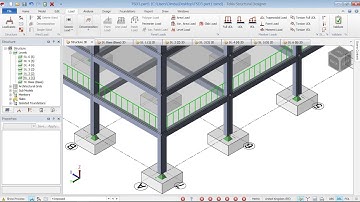How to apply imposed loads and report creation in TEKLA STRUCTURAL DESIGNER 2017