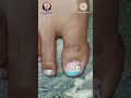 Minimalist Toe Nail Art #nailsbyamrita #Shorts