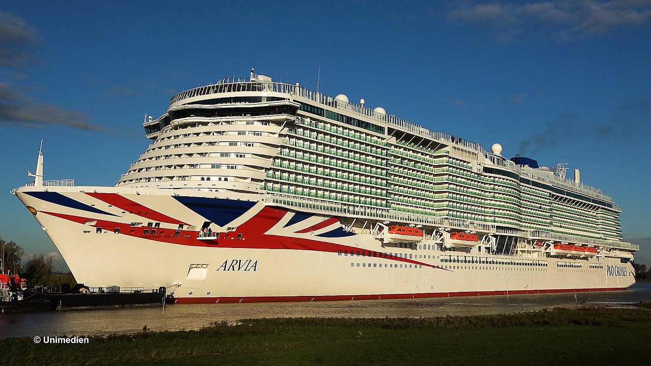 p&o cruises new ship arvia