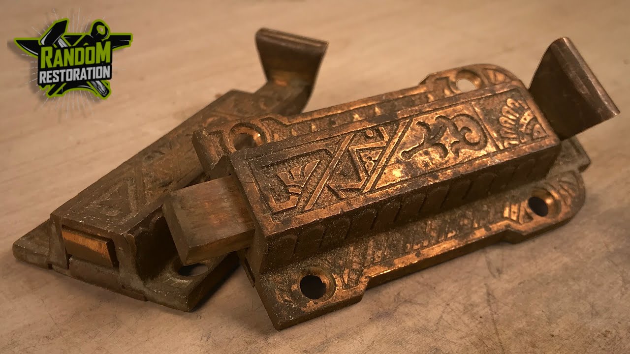 Ornate 1905 Latches Restoration | Random Restoration