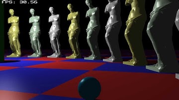 SRE rendering engine demo (complex model)