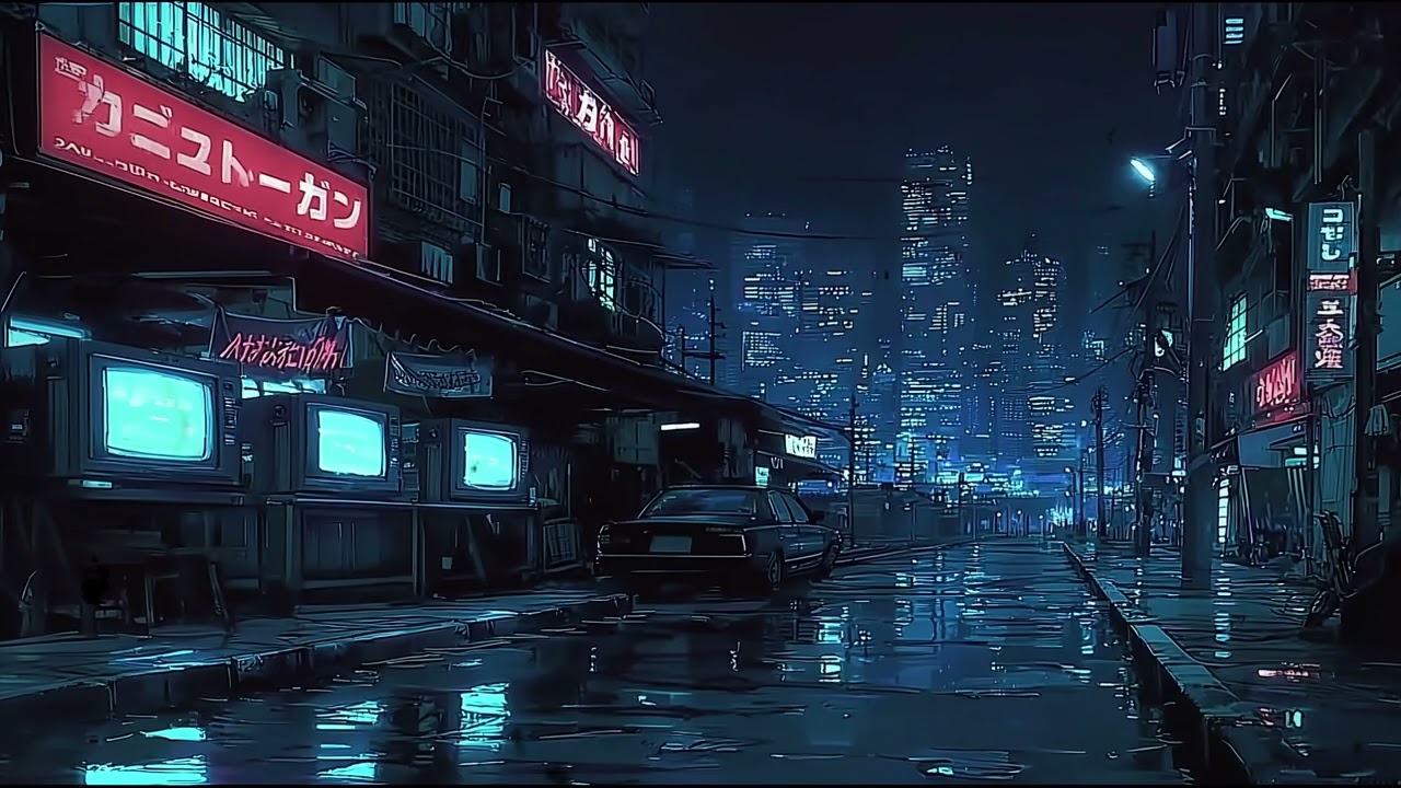 2092 Neon Backstreets 🌃 Synthwave, Retrowave & Cyberpunk | Night Drive, Focus, Chill